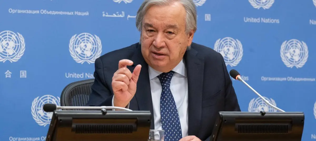 Guterres pide a Estados Unidos y Rusia negociar nuevo tratado nuclear