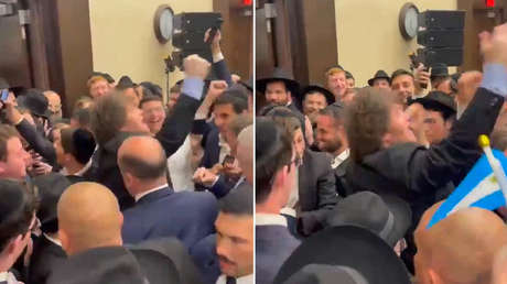 “El pueblo de Israel vive”: eufórico salto de Milei tras recibir premio por la defensa del pueblo judío (VIDEO)
