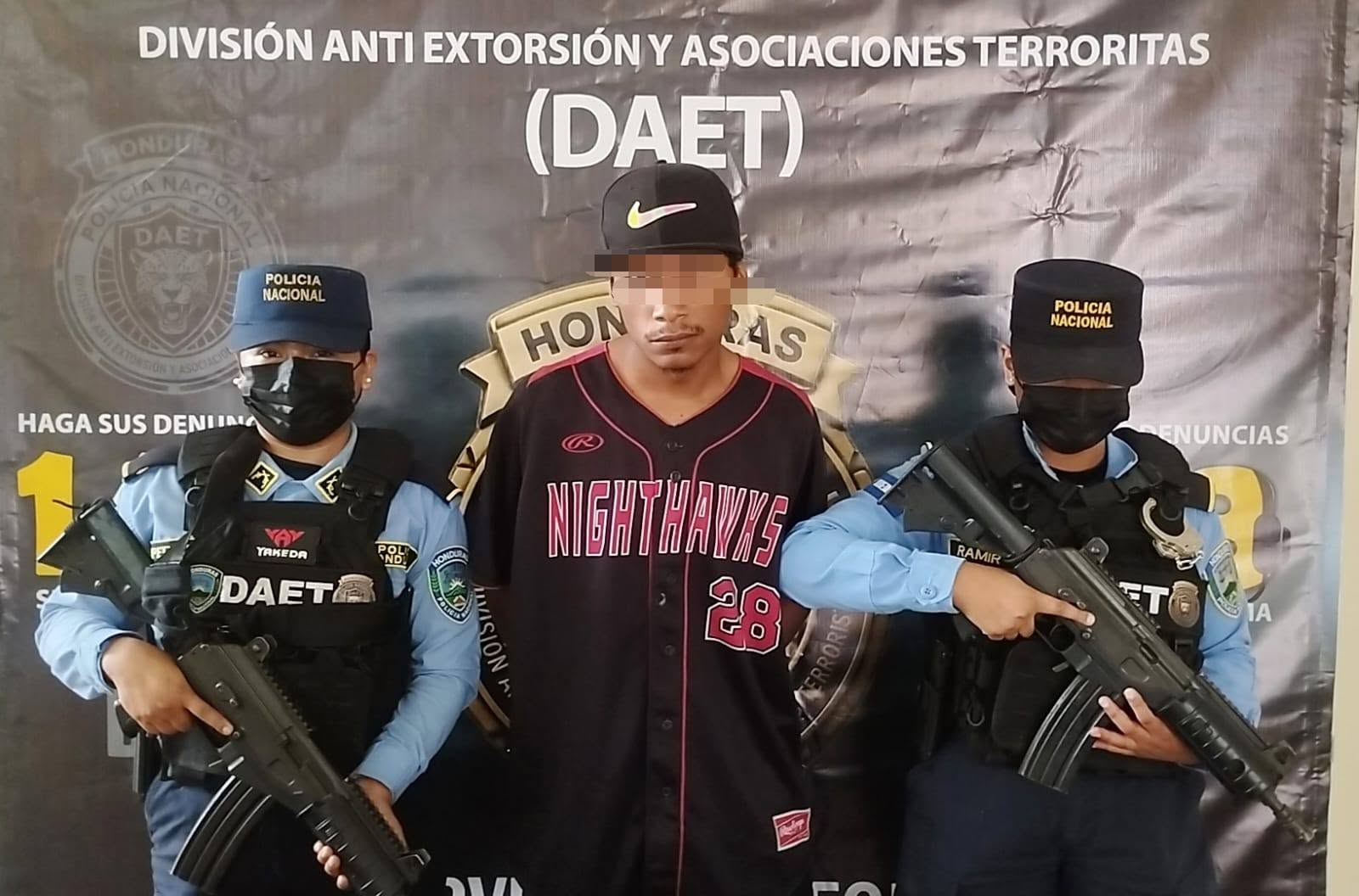 Capturan a alias “El Negro”, presunto integrante de la MS-13 con varias dosis de droga