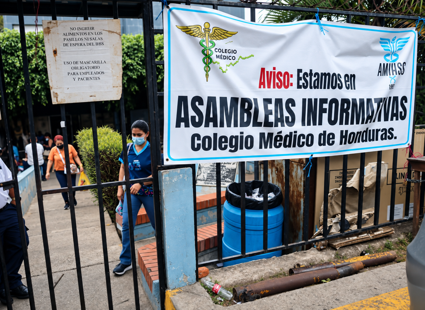 Médicos continuarán en asambleas informativas para este lunes
