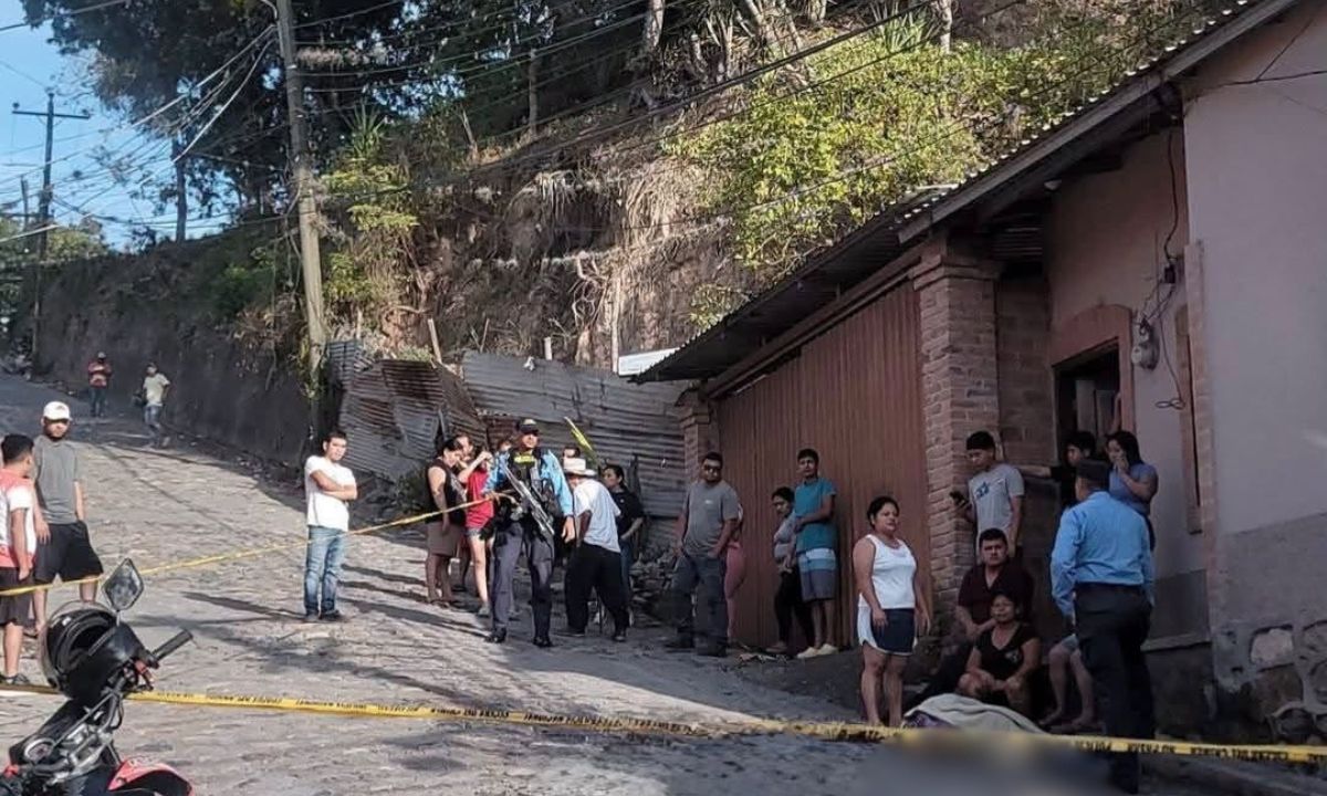 ¡Iba a la chamba! Matan a balazos a joven en plena calle de Copán Ruinas