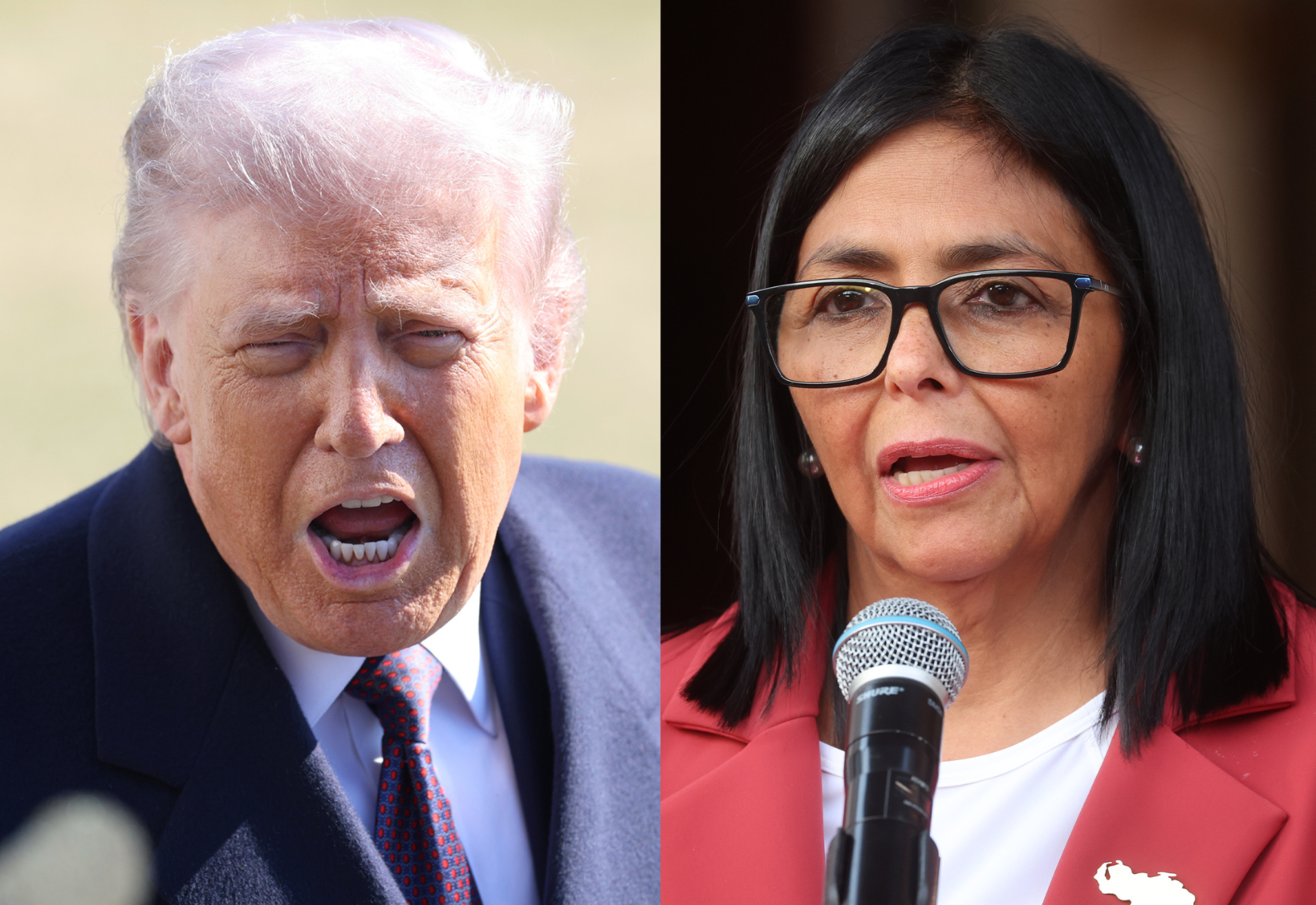 Trump pretende reunirse con Delcy Rodríguez durante la Asamblea de la ONU, según Axios
