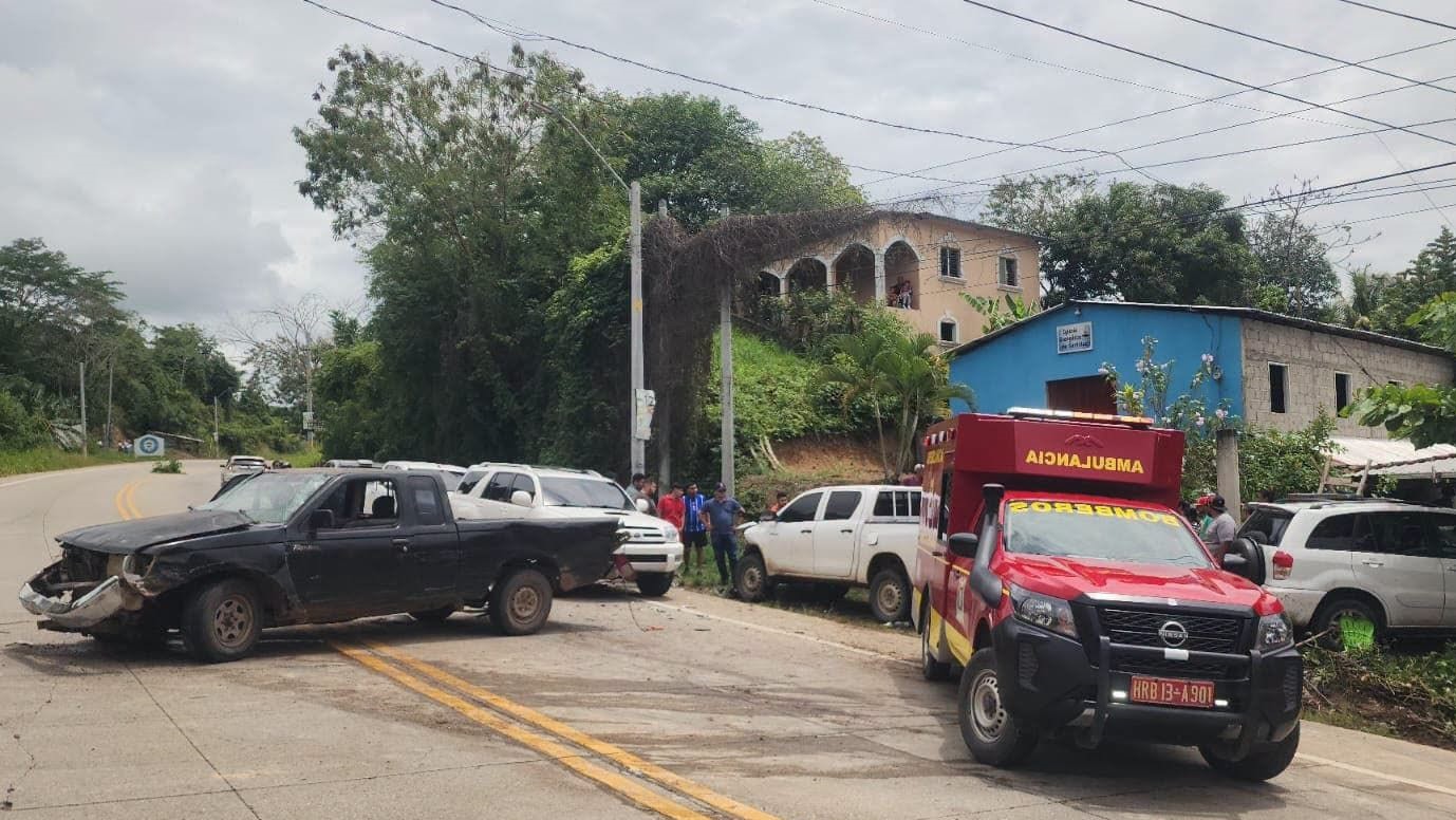 ¡Susto en la ruta! Accidente en la carretera Juticalpa-Tegucigalpa deja un herido