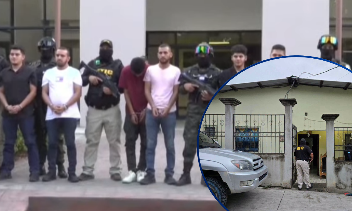 ¡Seis tras las rejas! Capturan a presuntos integrantes de “Los Coyotillos” en SPS y Copán