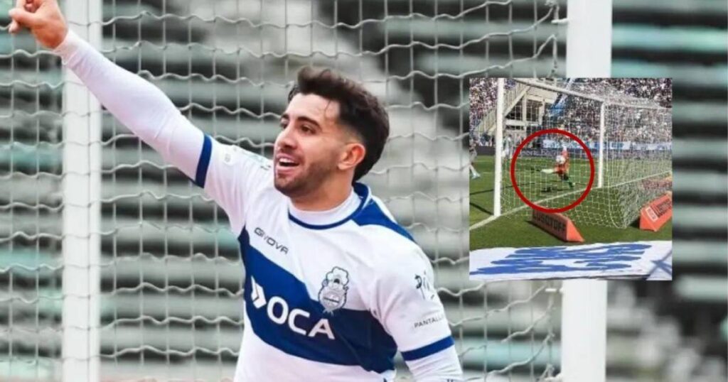 ¡Se lo hizo a Troglio! Así fue el quinto gol de Agustín Auzmendi en Argentina