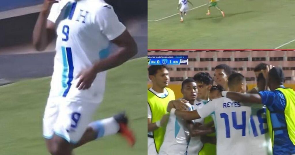 ¡Keyrol cerró la pinza! Así fue el primer gol del atacante con Honduras