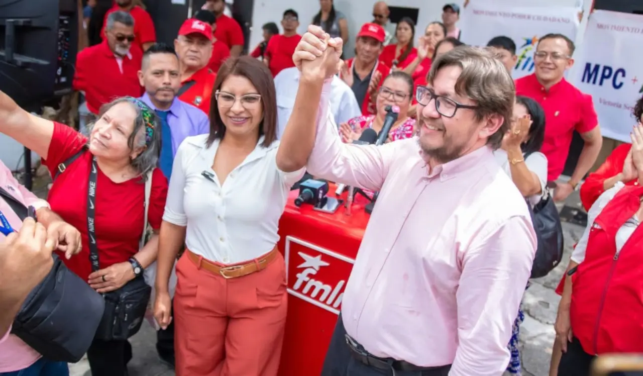 FMLN anuncia fórmula presidencial para elecciones de 2027