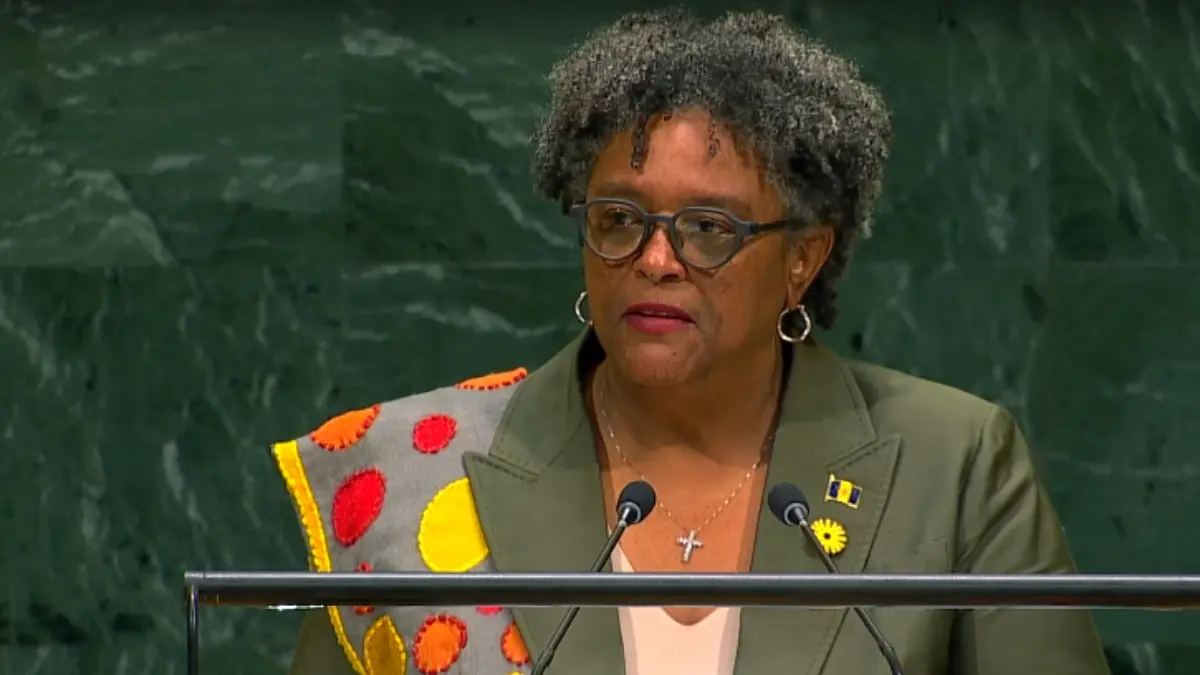 Primera ministra de Barbados rechaza bloqueo a Cuba y defiende el Caribe como zona de paz