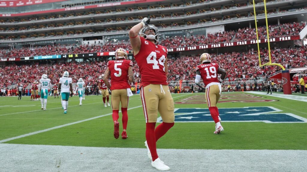 Juszczyk de los 49ers desconcertado por la multa de la NFL por imitar "beber una cerveza"