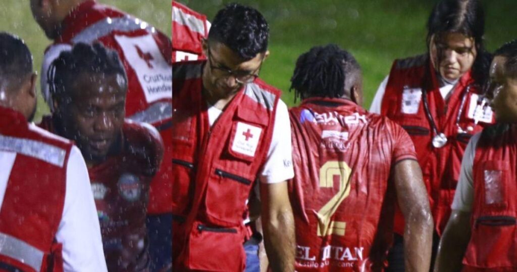 Terminó en el hospital: así fue la lesión que sufrió Kevin Álvarez por culpa de la cancha