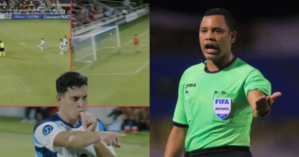Se le fueron encima a Selvin Brown: así fue el gol de Nicaragua ante Rep. Dominicana