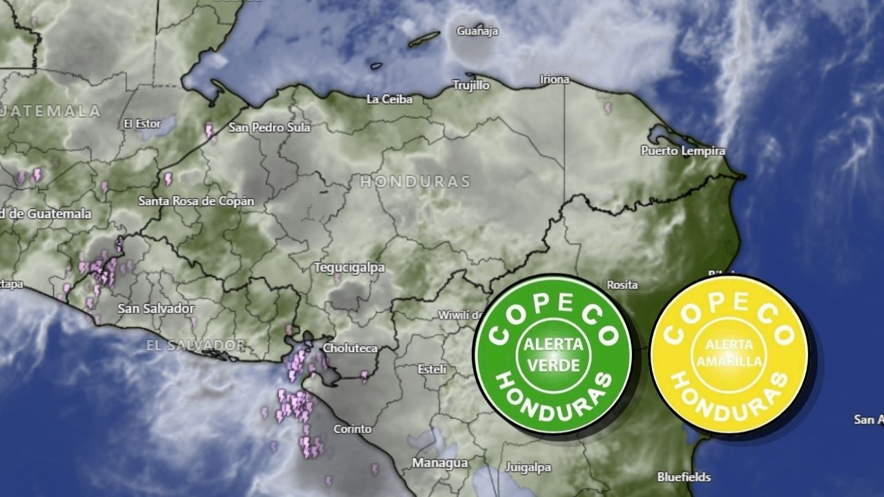Ante efectos de lluvias, declaran alertas en 12 departamentos y 2 municipios vulnerables