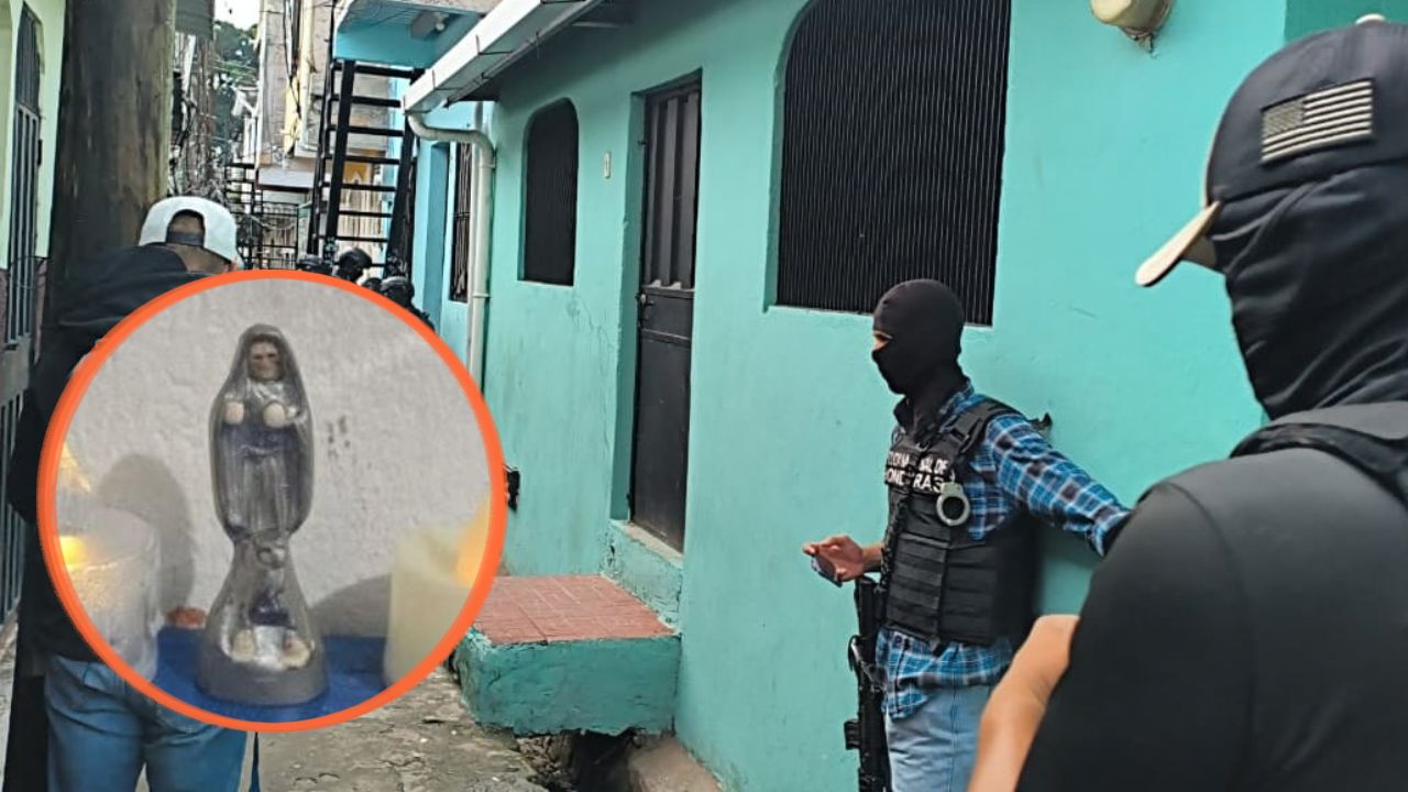 Sorpresa en El Hato: hallan altar de la Santa Muerte durante allanamientos