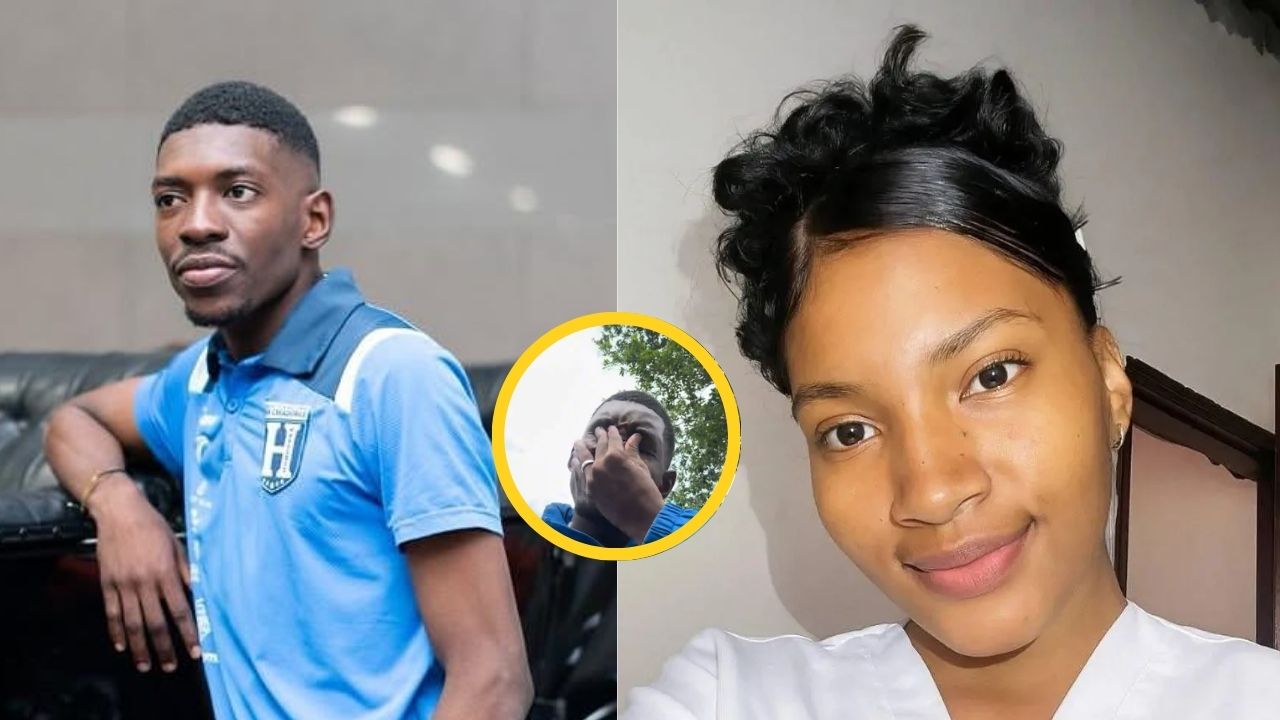 ‘Dembélé hondureño’ visita la tumba de su novia y comparte emotivo mensaje