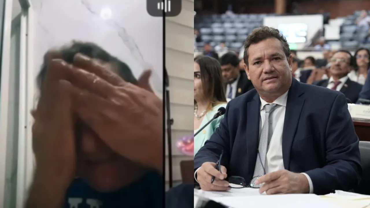 Diputado hondureño se lava la cara con agua del sanitario tras perder reto en TikTok