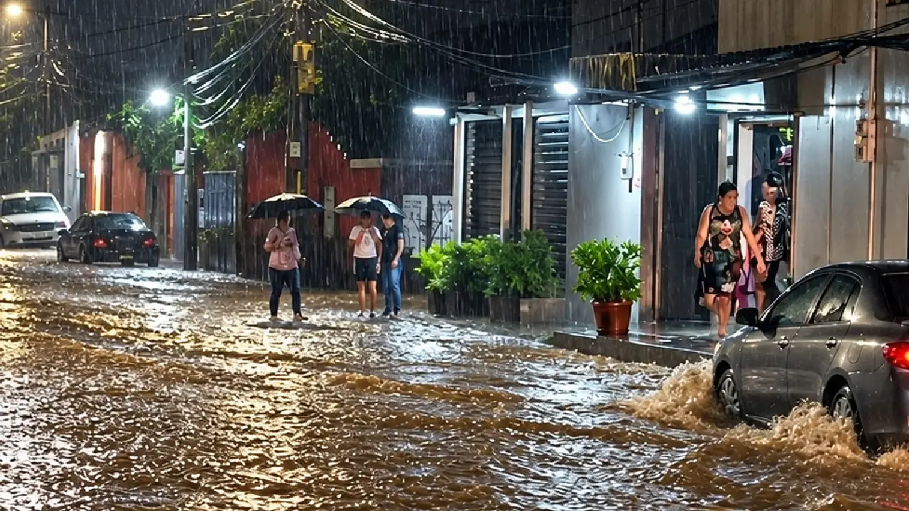 Departamentos donde más lloverá este miércoles por vaguada y onda tropical