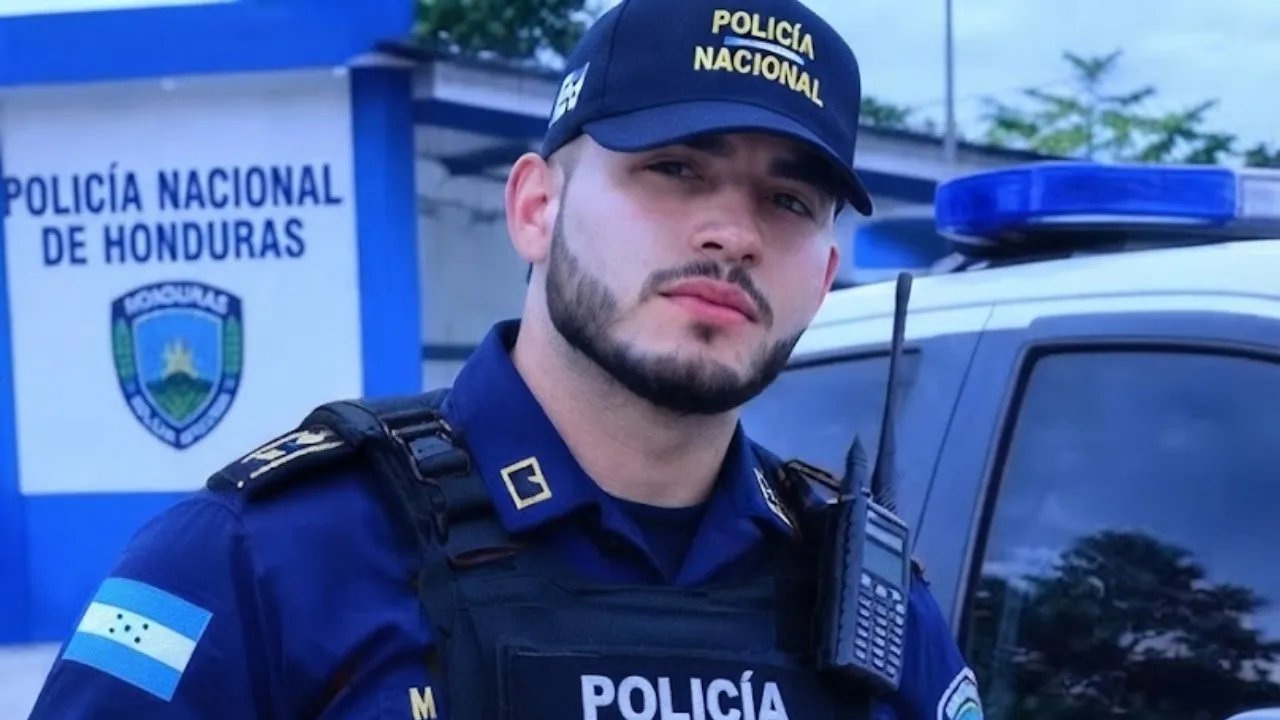 ‘Mi amor, arrestame’: policía hondureño enloquece a las hondureñas con su belleza