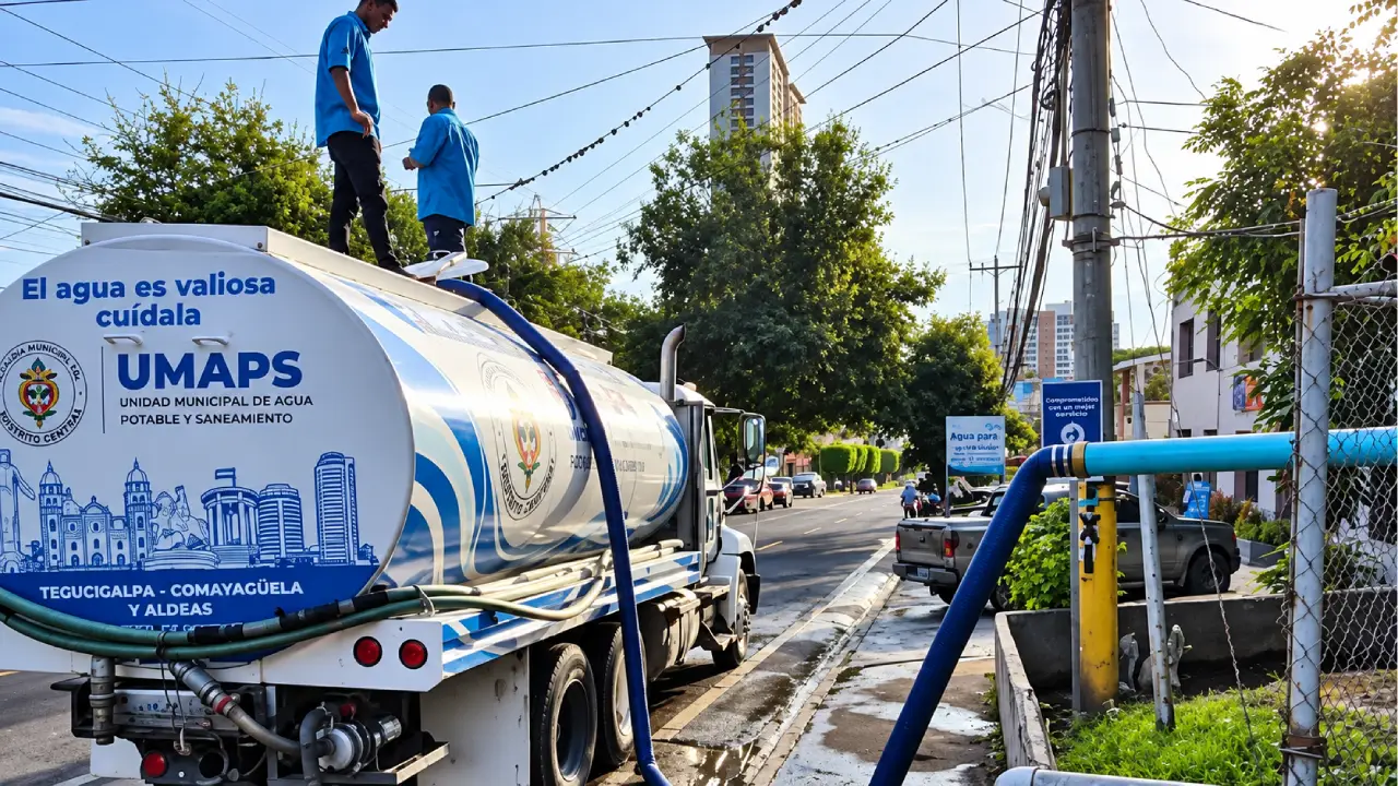 ¿Cuánto cuesta una pipa de agua en Tegucigalpa y cómo pedirla gratis a la UMAPS?