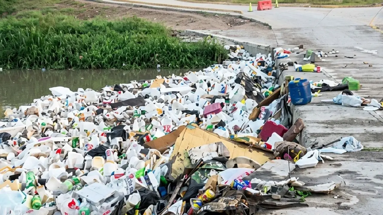 Río Bermejo arrastra toneladas de basura y pone en riesgo colonias de SPS