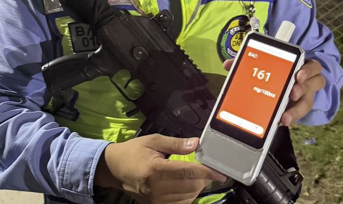 Unos 50 conductores fueron “topados” por manejar bolos este fin de semana en San Pedro Sula