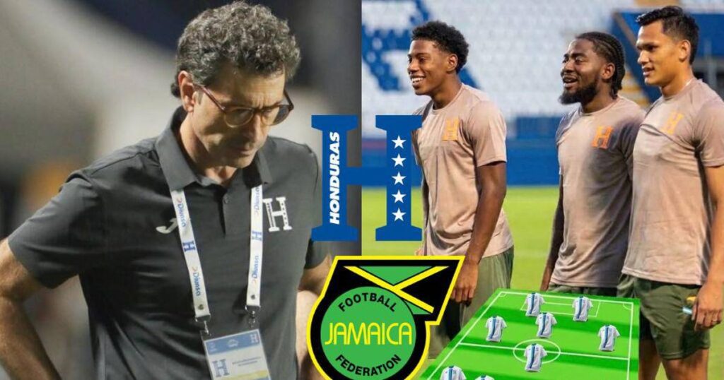 Con cambios: el 11 de Honduras para buscar la victoria ante Jamaica en la Nations League