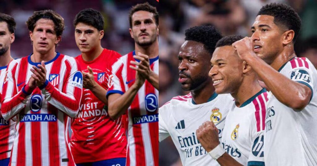 Atlético vs Real Madrid EN VIVO: a qué hora, alineaciones y donde ver el derbi