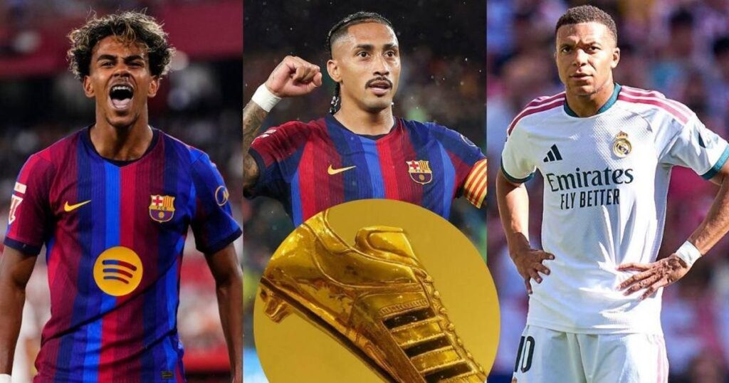 Bota de Oro 2026-27: Raphinha no es líder, Mbappé y Yamal lejos; Concacaf sorprende