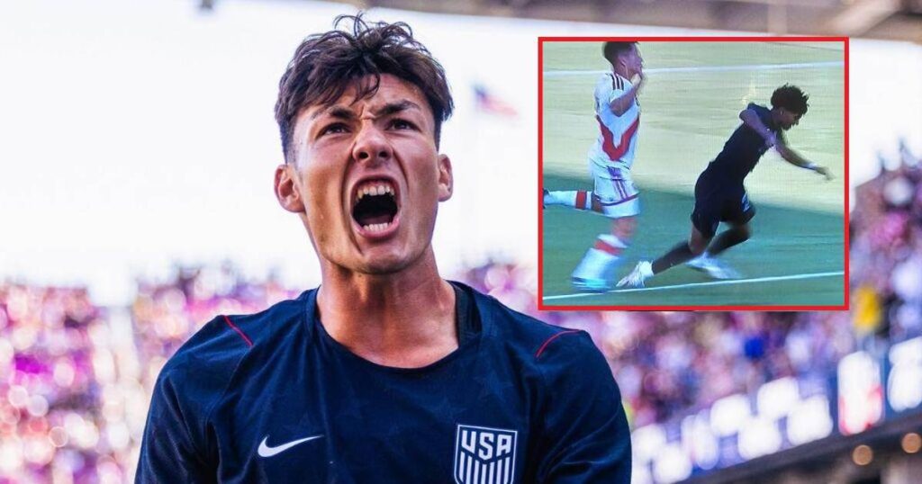 USA goleó a selección de Conmebol con polémica: estaba fuera y pitaron penal