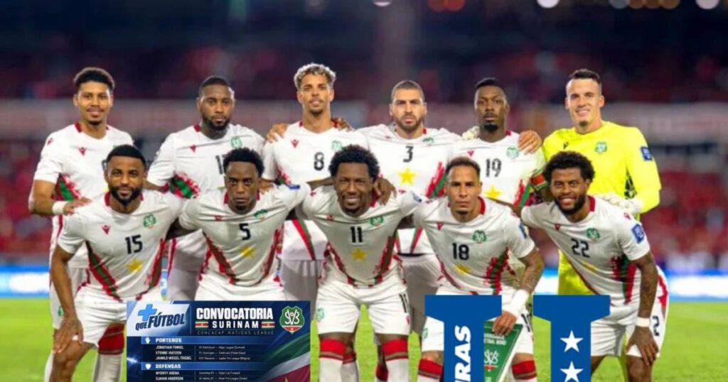 Sin varios de Europa: Surinam aterrizó a Honduras con bajas de peso para su debut