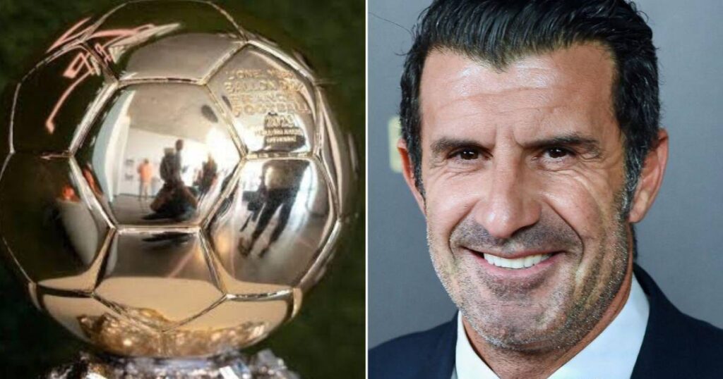 Figo sorprende con su favorito para el Balón de Oro: "Démoselo a él, Messi ya tiene muchos"