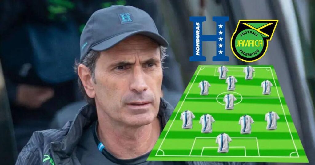 Las variantes de Molina: 11 de Honduras para ganar a Jamaica en la Nations League