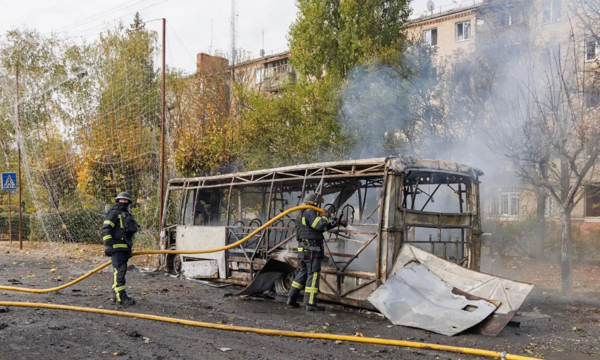 Al menos 30 muertos deja un Ataque ruso en Kramatorsk