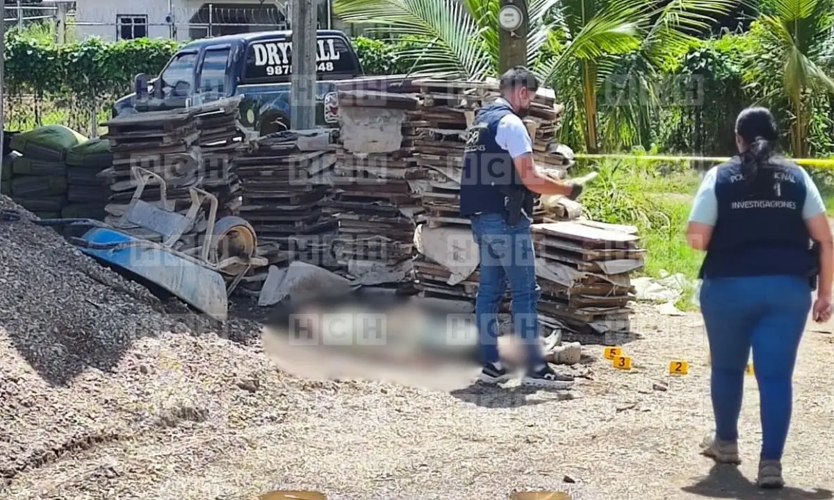 ¡A balazos! Asesinan a un hombre en una bloquera en Catacamas