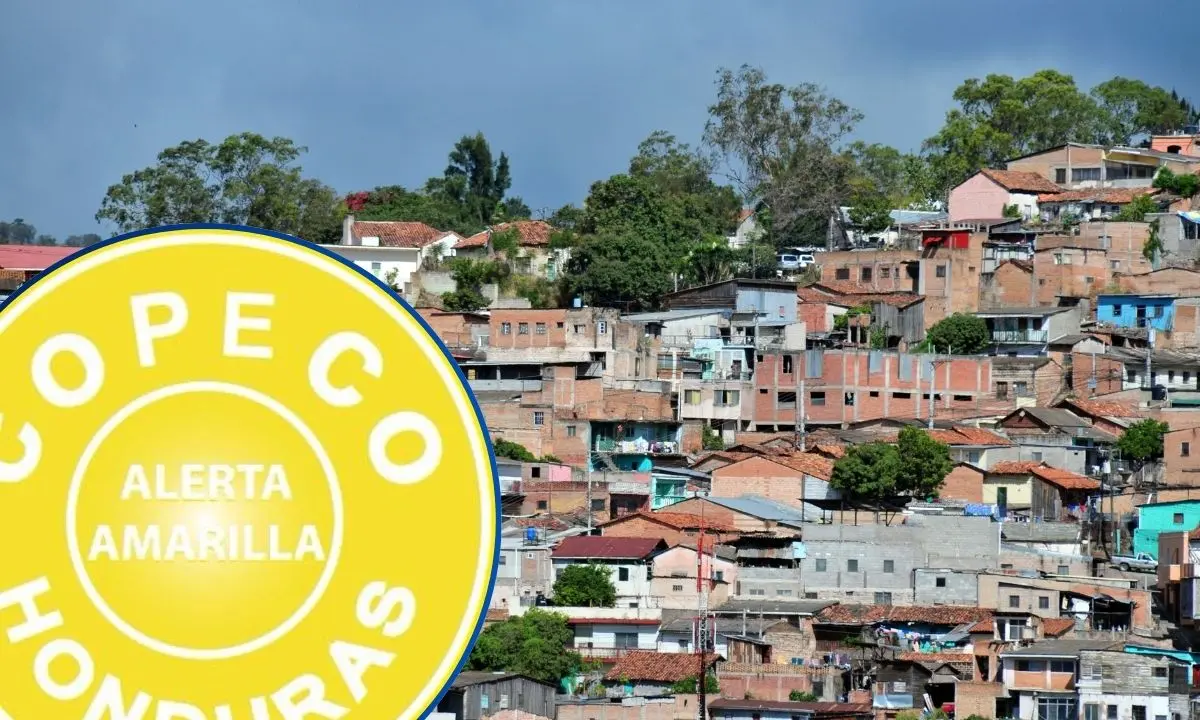 ¡Ojo con la lluvia! Copeco decreta Alerta Amarilla en el Distrito Central