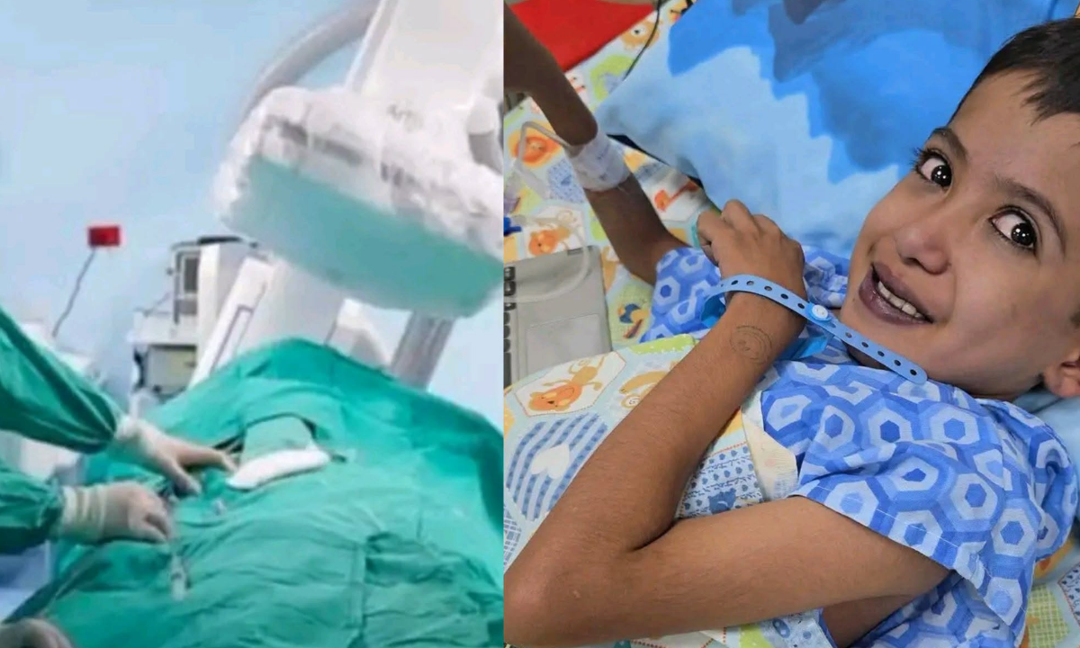¡Un rayo de esperanza! Primera cirugía de Nehemías Cruz culmina con éxito en El Salvador