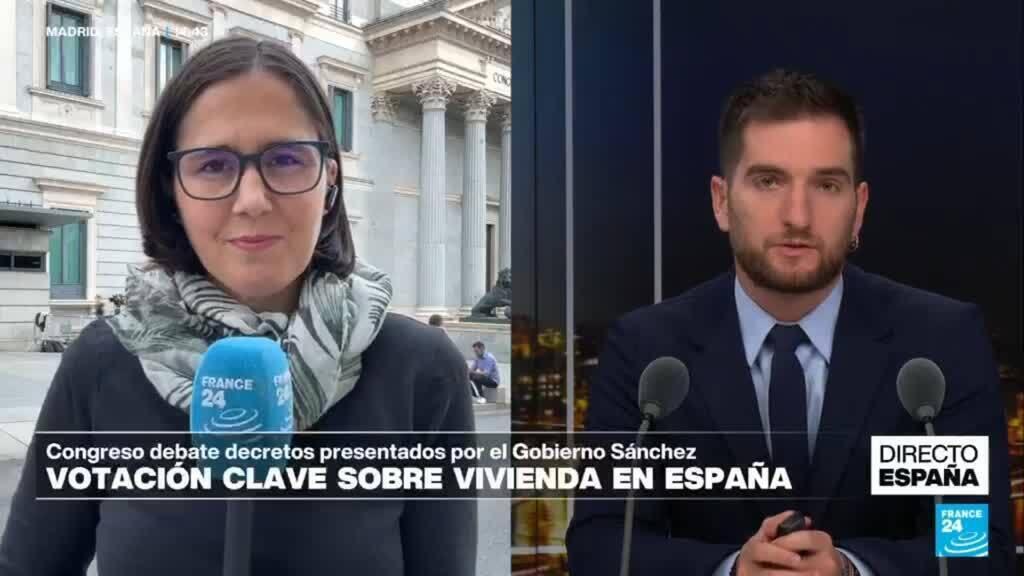 Directo España y la votación de los decretos-ley para aliviar crisis de vivienda
