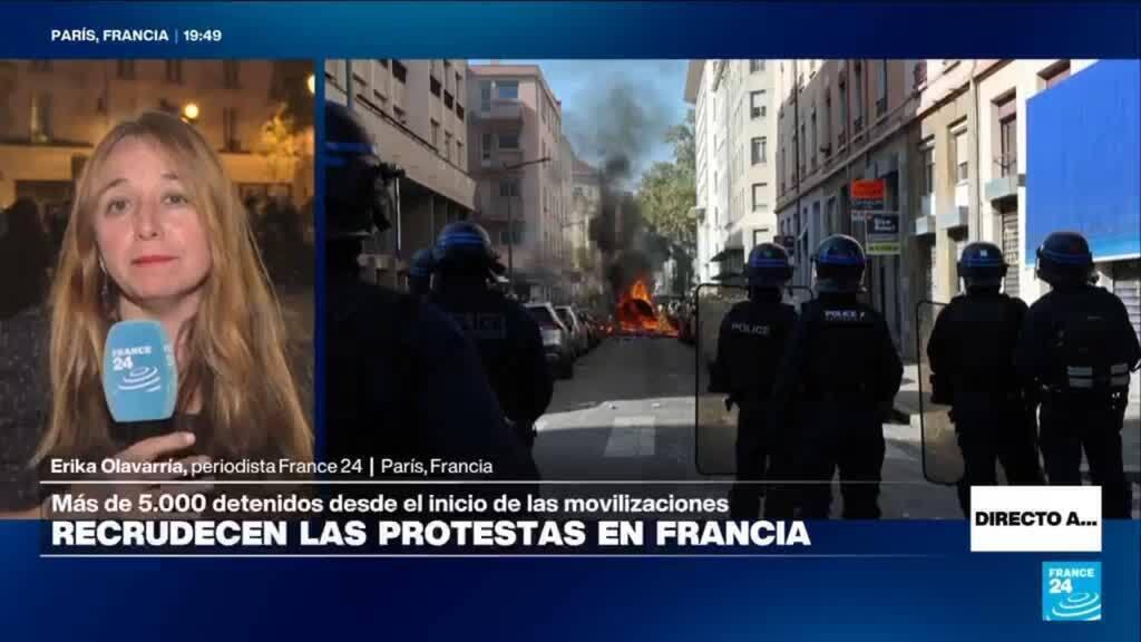 Directo a… París y los choques entre estudiantes y policías en las manifestaciones