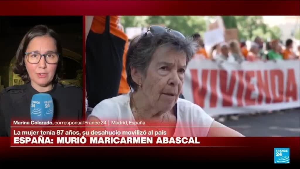 Informe desde Madrid: muere Maricarmen Abascal, mujer de 87 años cuyo desahucio movilizó a España