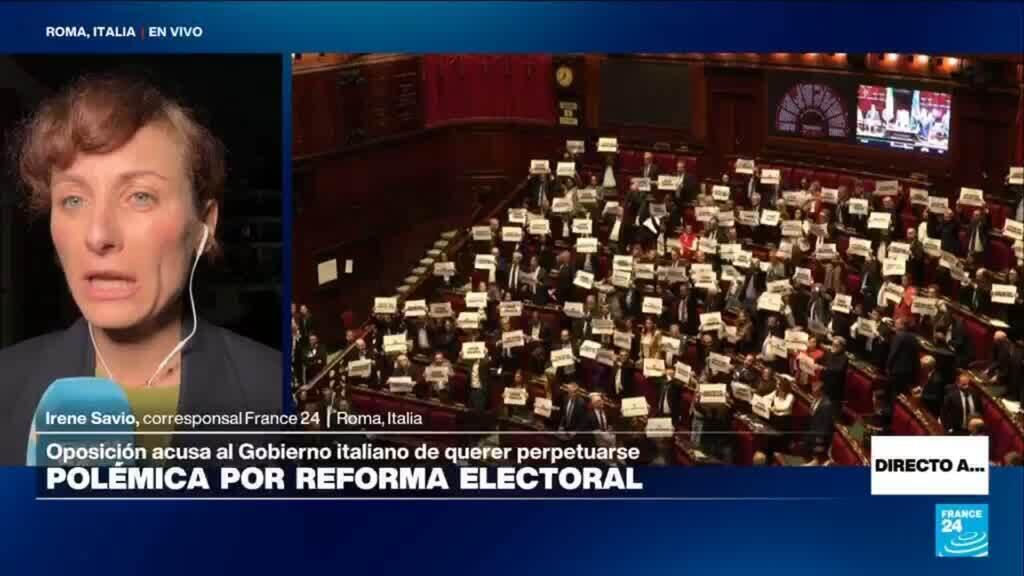 Directo a… Roma y la aprobación de la reforma electoral de Meloni