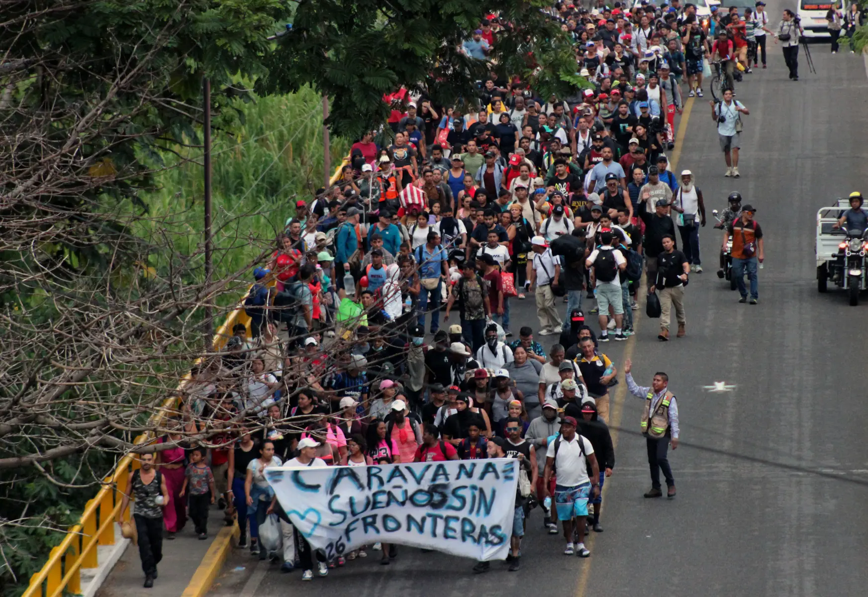 Embajada Americana de EE.UU. en Honduras advierte que las caravanas migratorias fracasarán