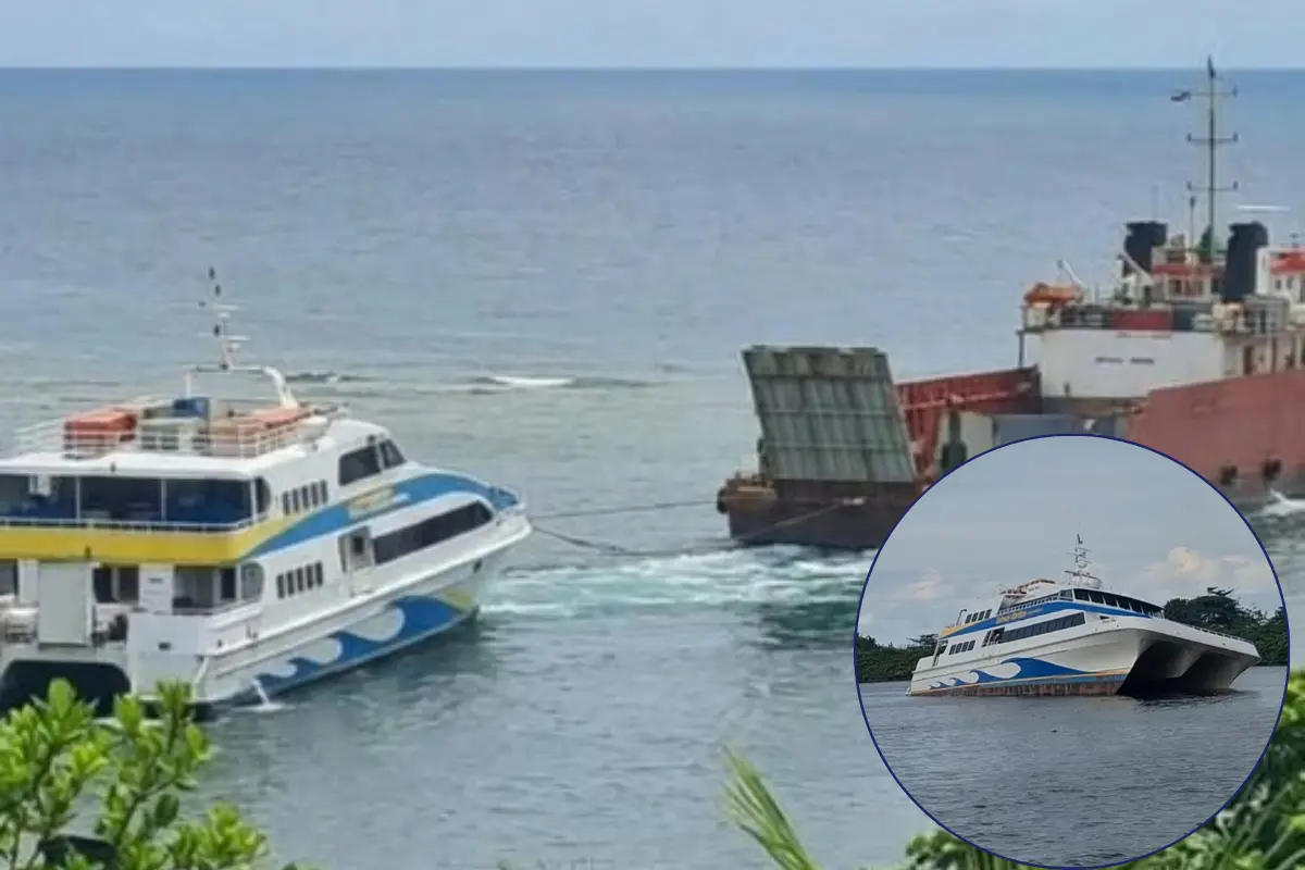 ¡A la espera de su regreso! Tropical Wave es trasladado a Estados Unidos tras sufrir daños en La Ceiba