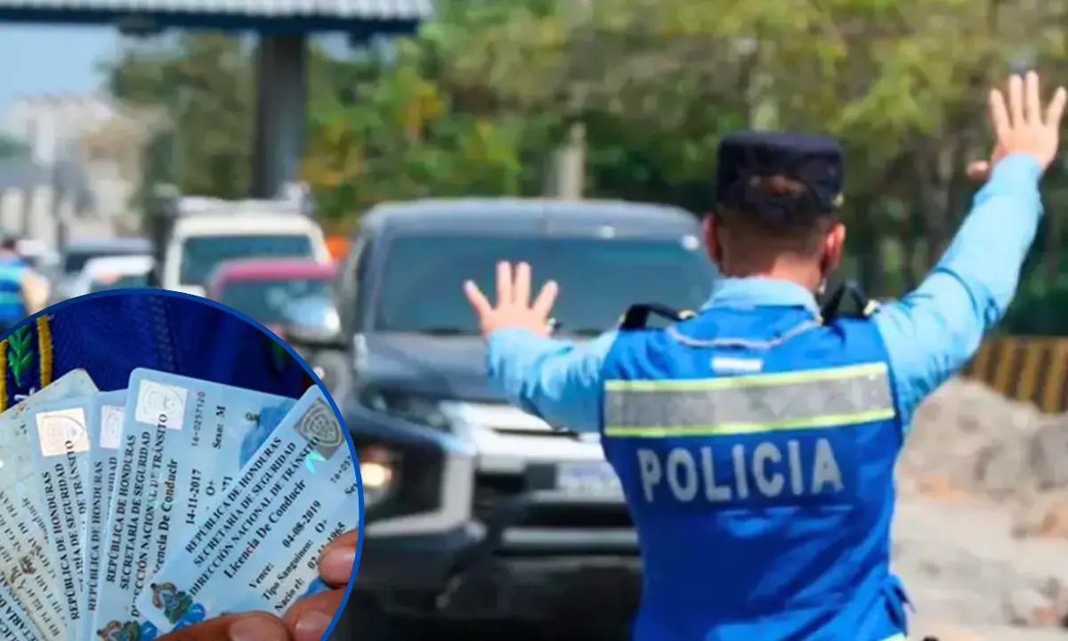 Policía decomisa más de 550 licencias durante Feriado Morazánico