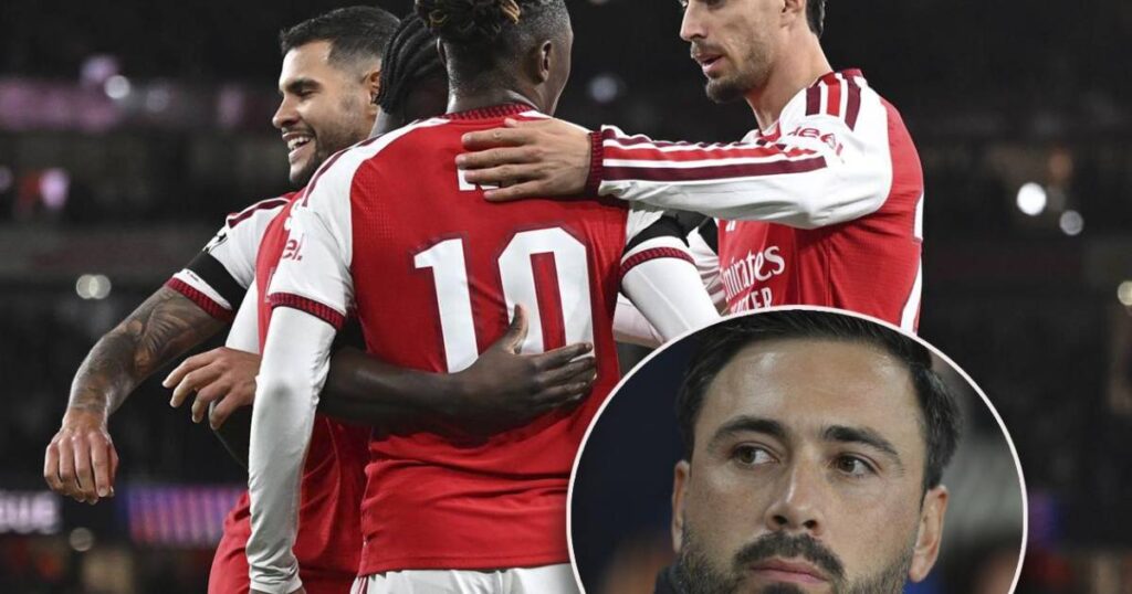 El hijo de Ancelotti no pudo ante el Arsenal y recibió una goleada en Champions