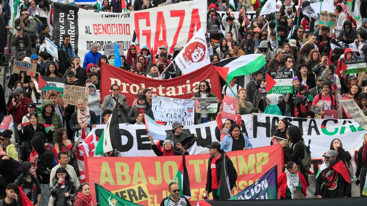 Colombia: protestan en Bogotá contra vínculos de De la Espriella con Israel