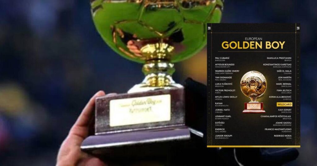 Barcelona tiene al favorito: estos son los candidatos finales al Golden Boy 2026