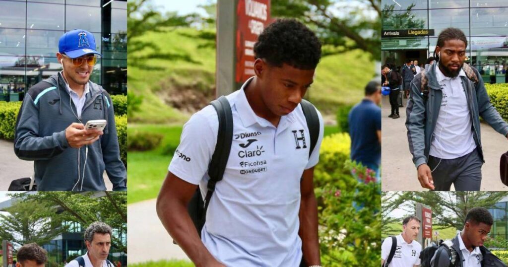 Caras tristes y no hablaron con la prensa: así fue la llegada de Honduras a Palmerola