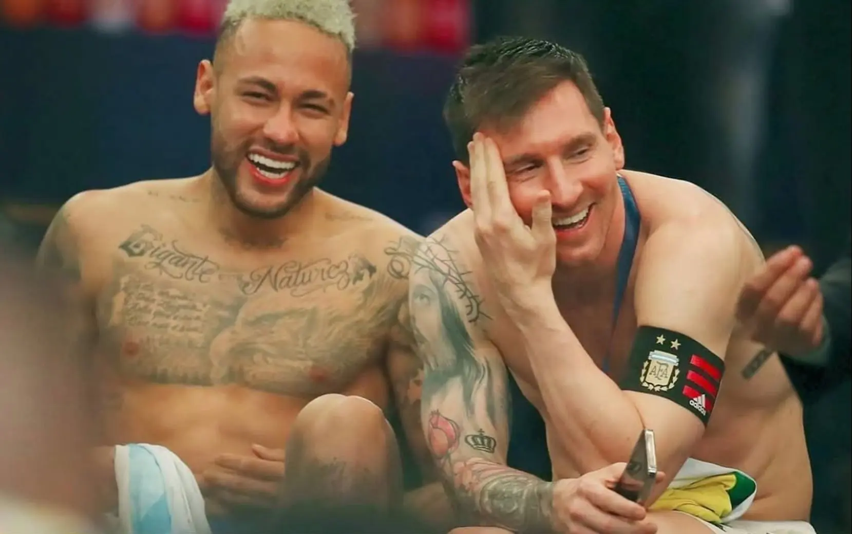 Neymar dedica un sentido mensaje a Messi en su despedida