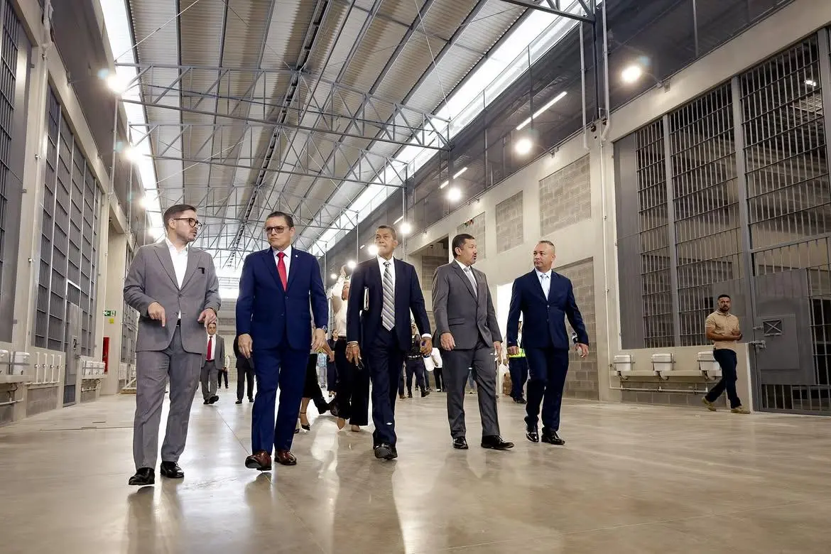 Costa Rica concluye la construcción de su «megacárcel» inspirada en el modelo de Bukele