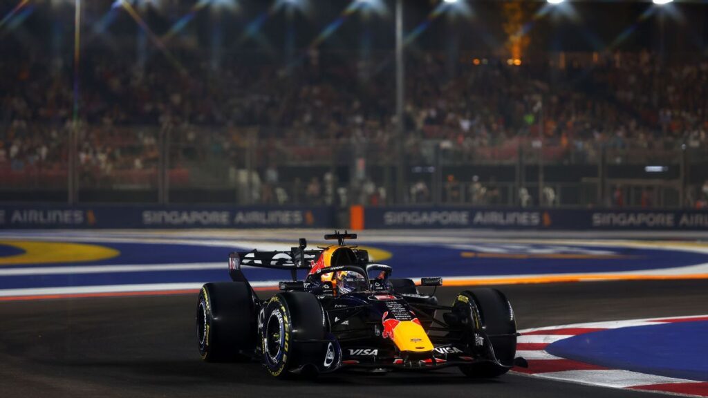 Verstappen consigue la pole para la carrera sprint del GP de Singapur