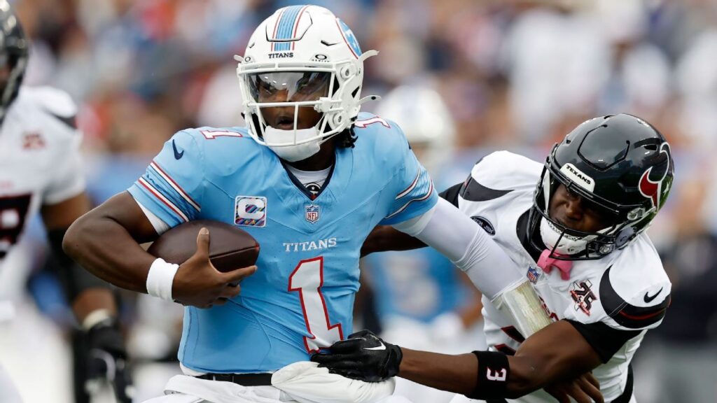 Reaccionando exageradamente a la Semana 5: ¿Deberían los Titans buscar un nuevo QB? ¿Récord perdedor para el ganador de la NFC Este?